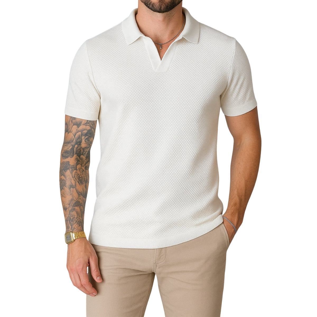 [Polo 2-Pack] Zarvini Egyptian Cotton + Get Free Watch